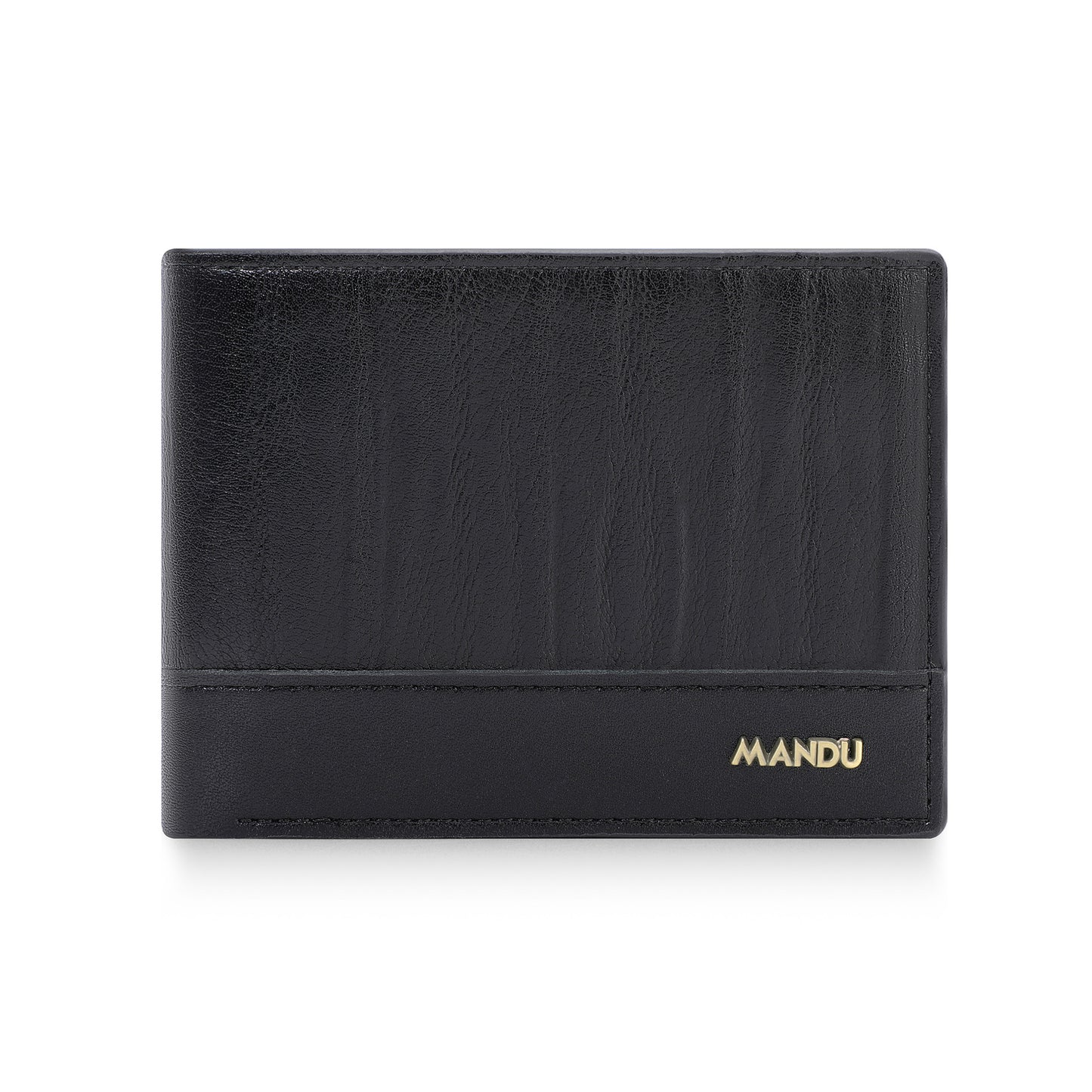 Men's Two-fold Pleated Multiple Slots Stitching Men's Wallets