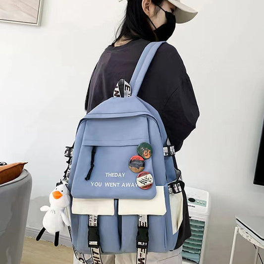 Women's & Men's Good-looking Korean Style College Junior Fashion Backpacks