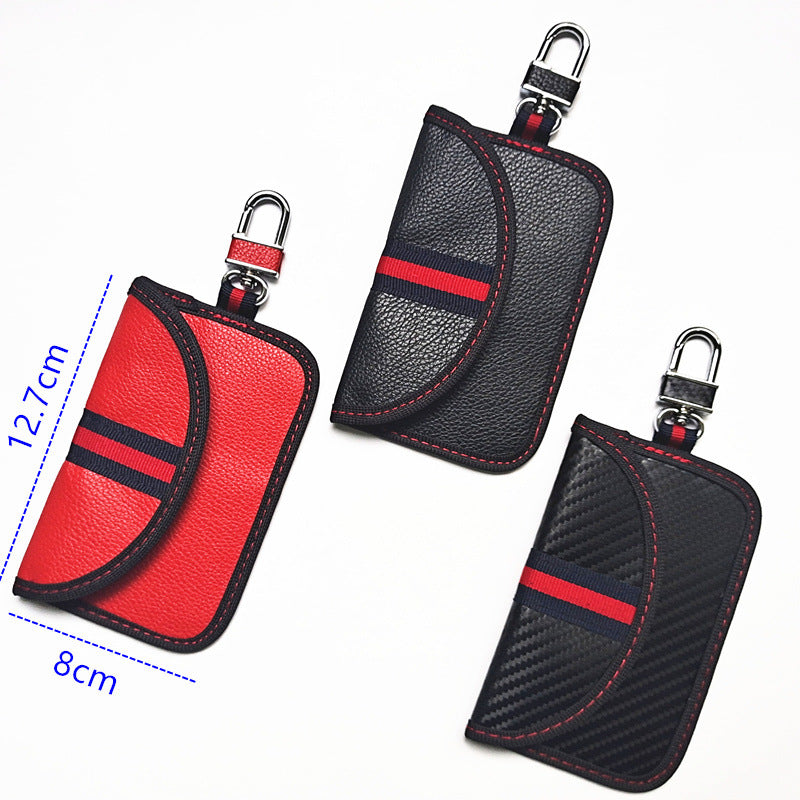 Creative Multifunctional Car Black Frequency Identification Key Bags