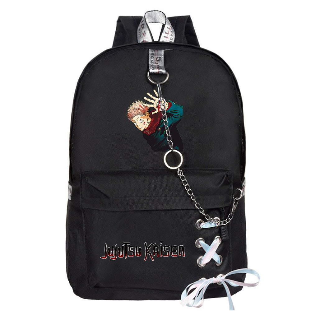 Battle Anime Peripheral Cartoon Canvas Chain Backpacks