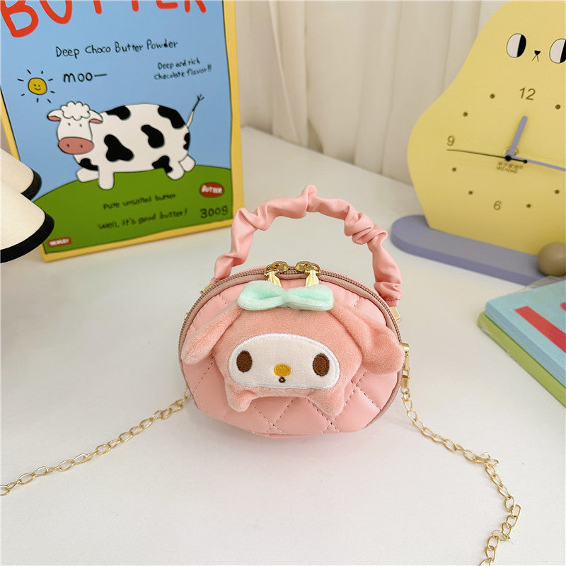 Children's Female Cartoon Cute Princess Style Chain Children's Shoulder Bags