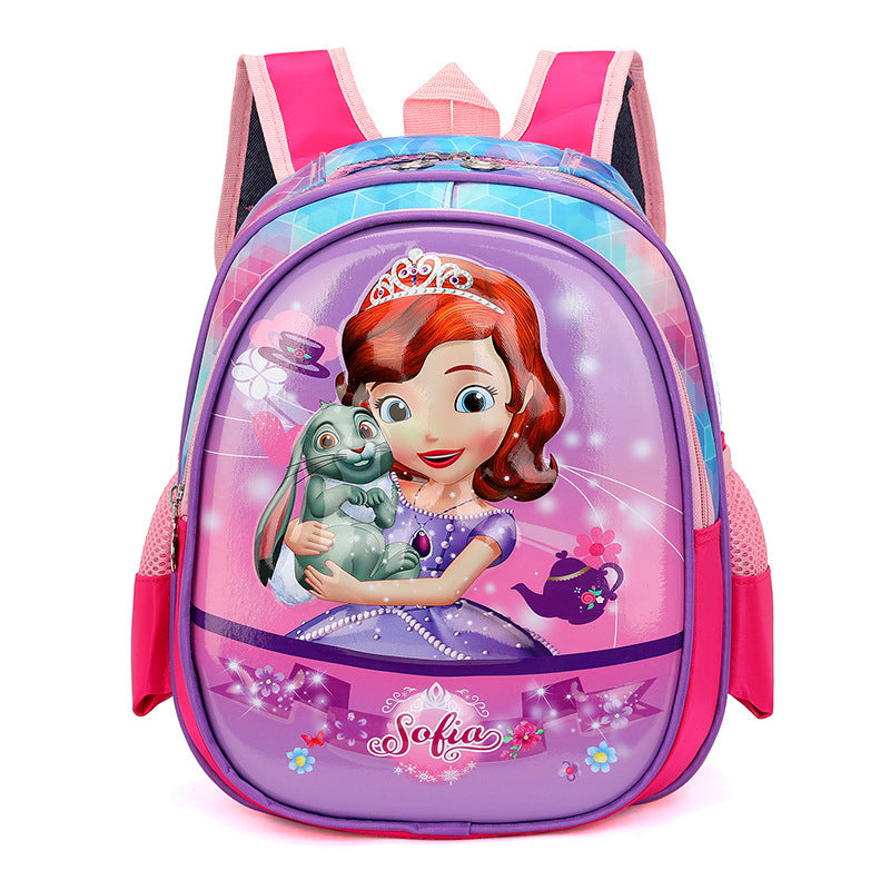 Hard Large Capacity Boys Unicorn Cartoon Elementary School Students' Schoolbags