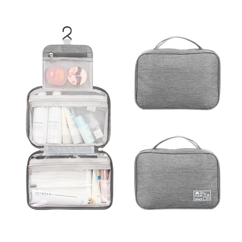 Toiletry Cationic Wet Dry Separation Waterproof Cosmetic Bags