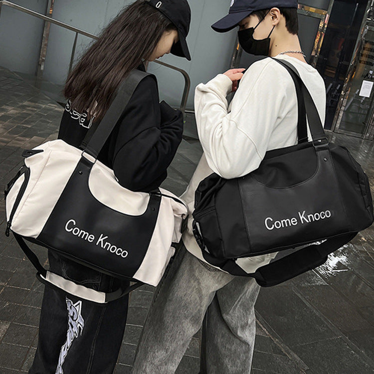 Women's & Men's & Leisure Training Customized Printed Short Travel Bags