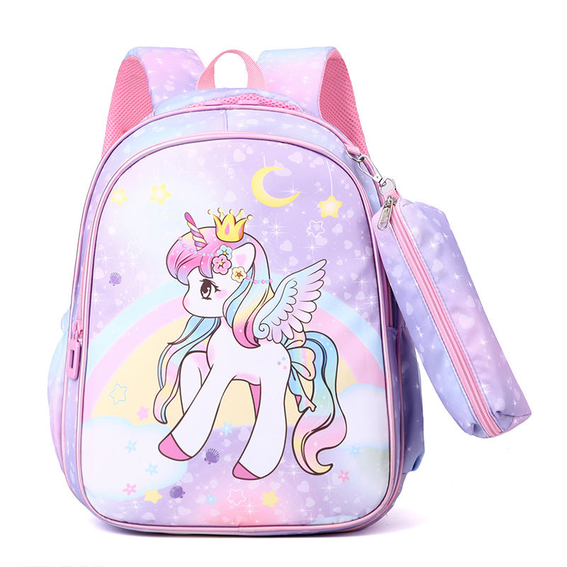 Fashion Trendy Unique Primary Cartoon Cute Elementary School Students' Schoolbags