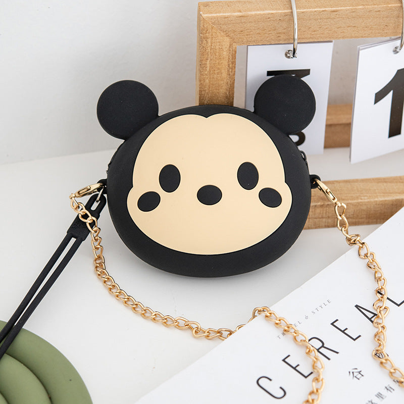 Small Cute Mini Zipper Wrist Cartoon Coin Purses