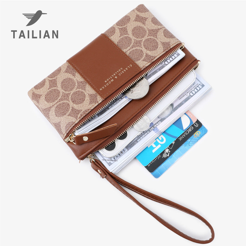 Women's Classic Fashion Elegant Old Pattern Ladies Wallets