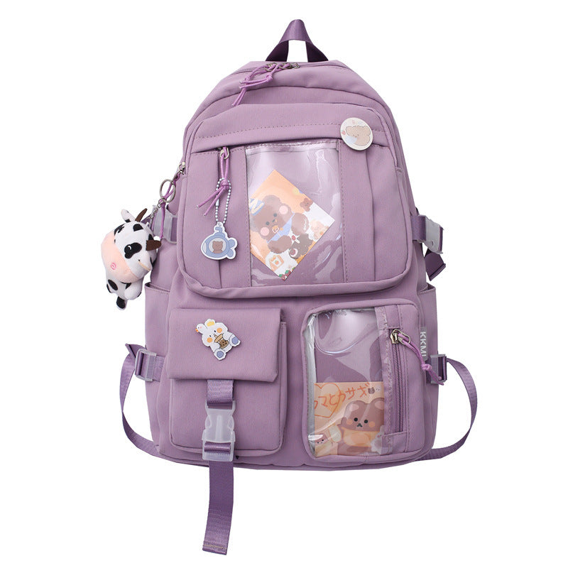 Female Korean High College Junior Cute Backpacks