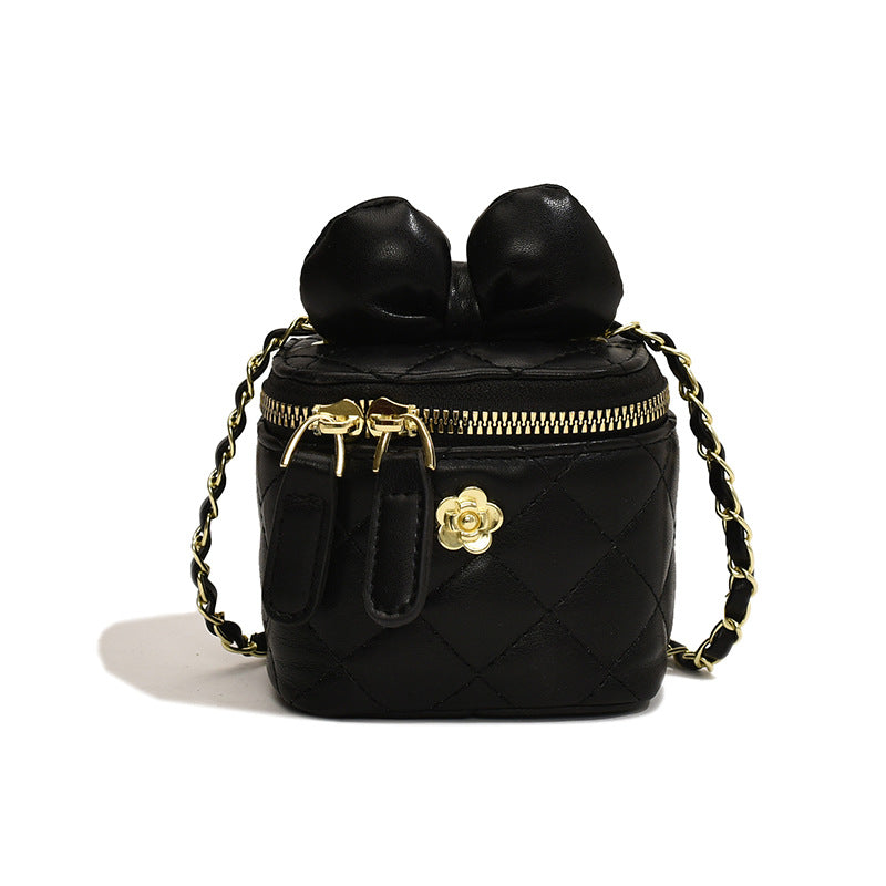 Children's Female Classic Style Box Street Shot Bags