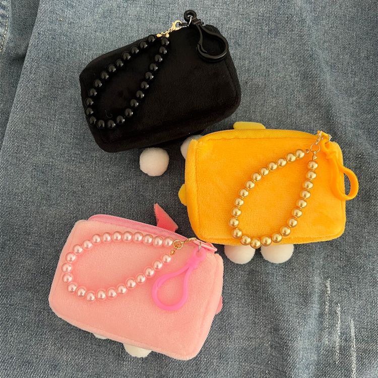 Party Plush Cute Girlish Pendant Storage Coin Purses