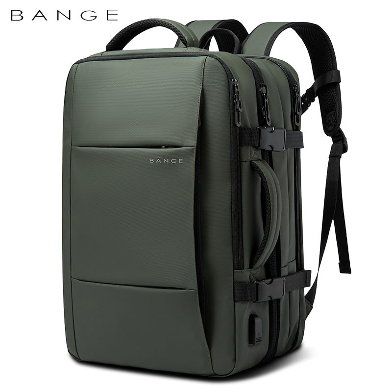 Men's Bange Business College Waterproof Large Capacity Backpacks