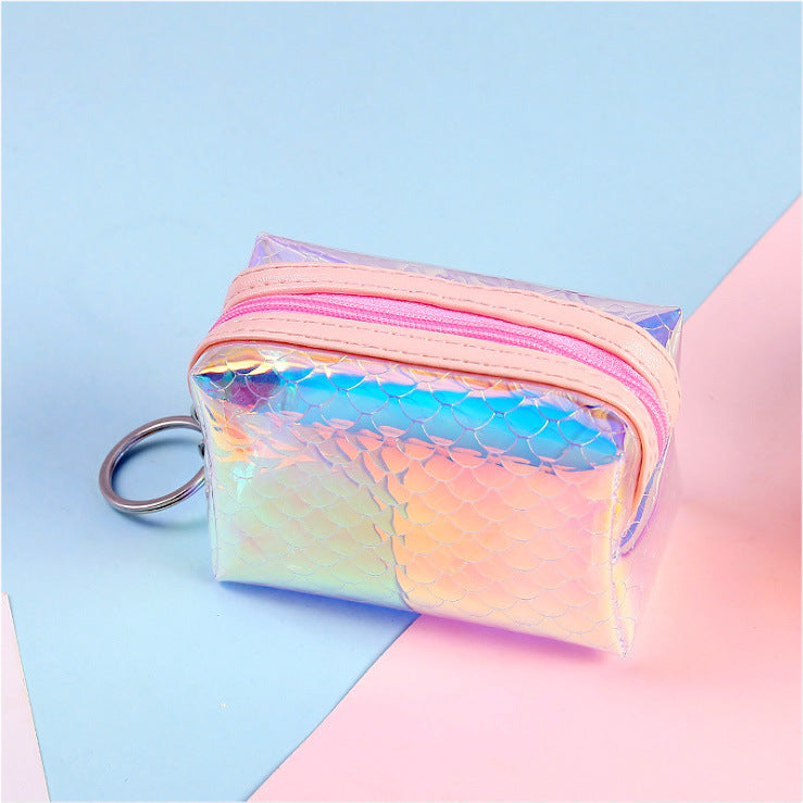 Women's Mini Small Cute Hand Transparent Portable Coin Purses