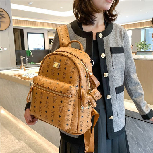 Women's Good-looking Printed Large Capacity Versatile High Backpacks