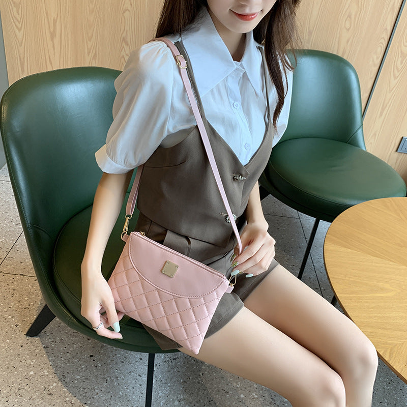 Women's Small Square Fashion Trendy Korean Style Shoulder Bags