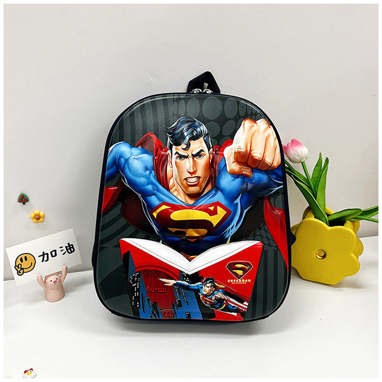 Children's Cartoon Printed Large Capacity Cute Three-dimensional Backpacks