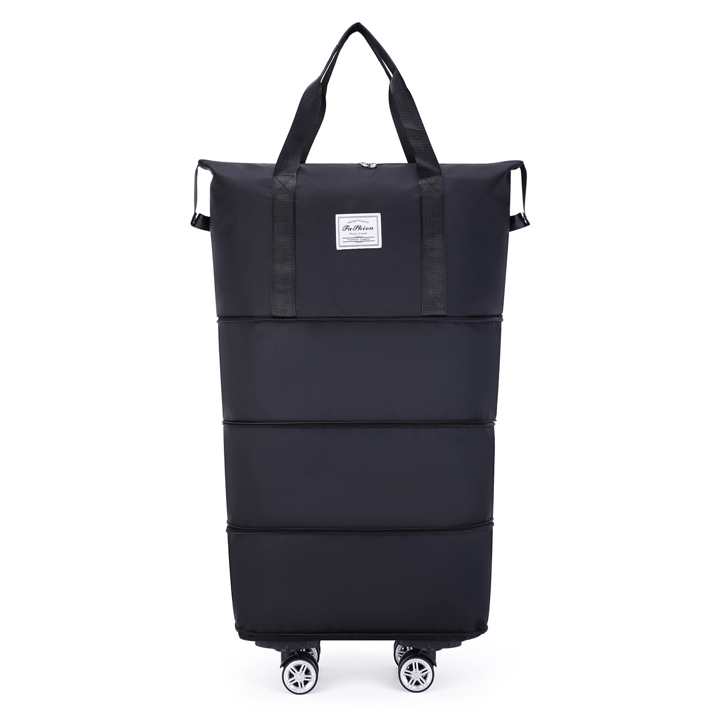 With Wheels Oversized Capacity Tote Expansion Travel Bags