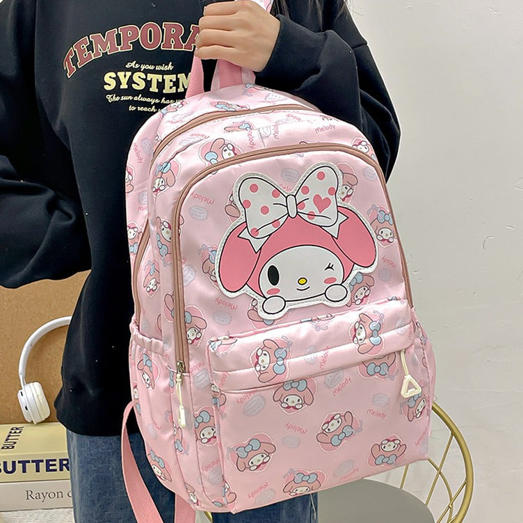 Cartoon Primary Grade Junior High Female Printed Kindergarten School Bags