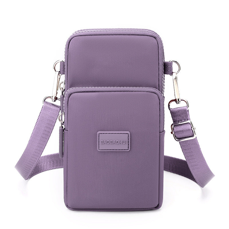 Women's Oxford Cloth Small Halter Portable Mobile Phone Bags