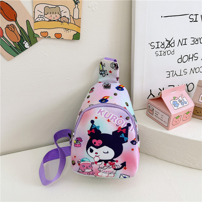 Children's Fashionable Boys Gift Cute Cartoon Clow Children's Waist Packs