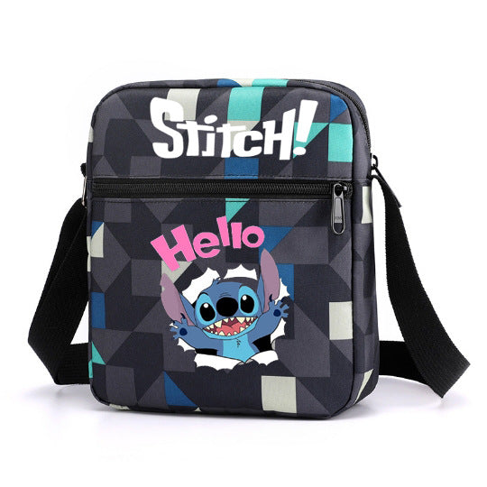 Comfortable Graceful Star Stitch Lunch Box Elementary School Students' Schoolbags