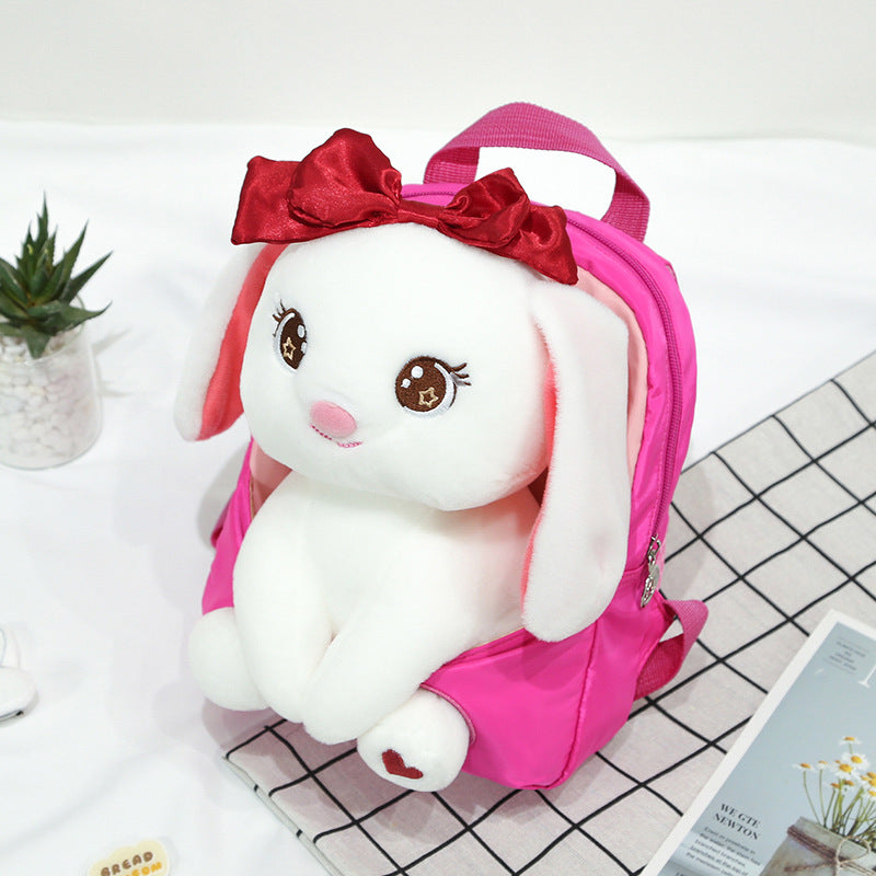 Children's Attractive Cartoon Plush Doll Primary Elementary School Students' Schoolbags