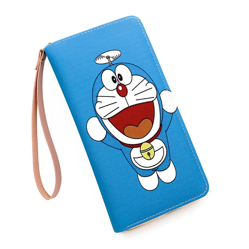 Trendy Classic Mini Cartoon Long Carry-on Ladies Wallets