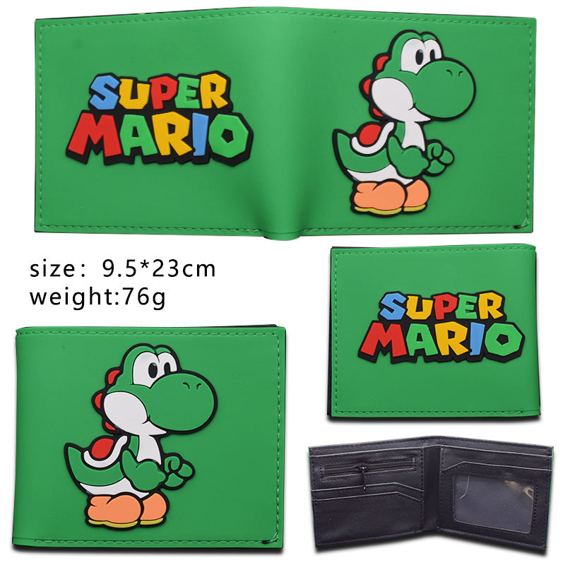 Super Mary Game Anime Peripheral Mario Coin Purses