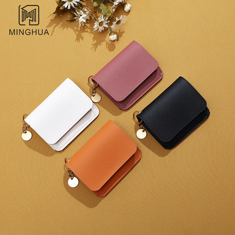 Women's Short Solid Color Spring Simple Source Coin Purses