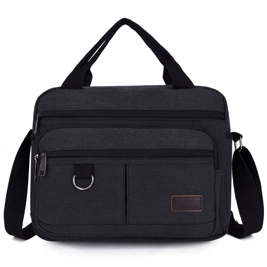 Men's Stylish Canvas Portable Couple Fashion Men's Shoulder Bags