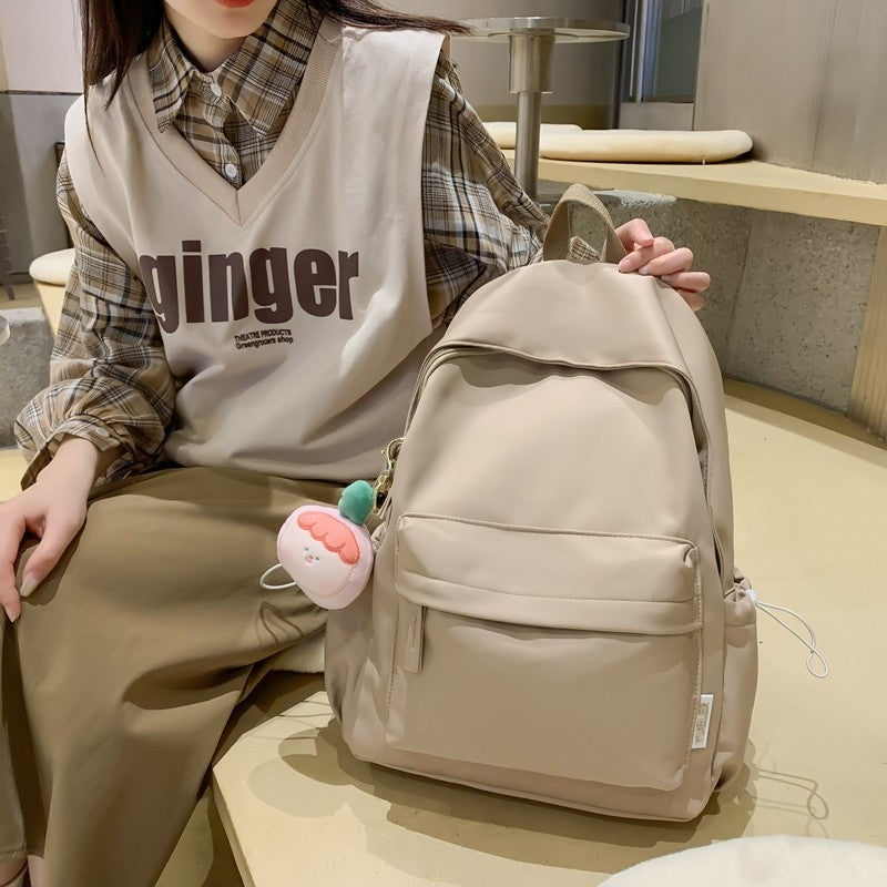 Women's & Men's & Simple Trend Junior Class Middle School Students' Schoolbags