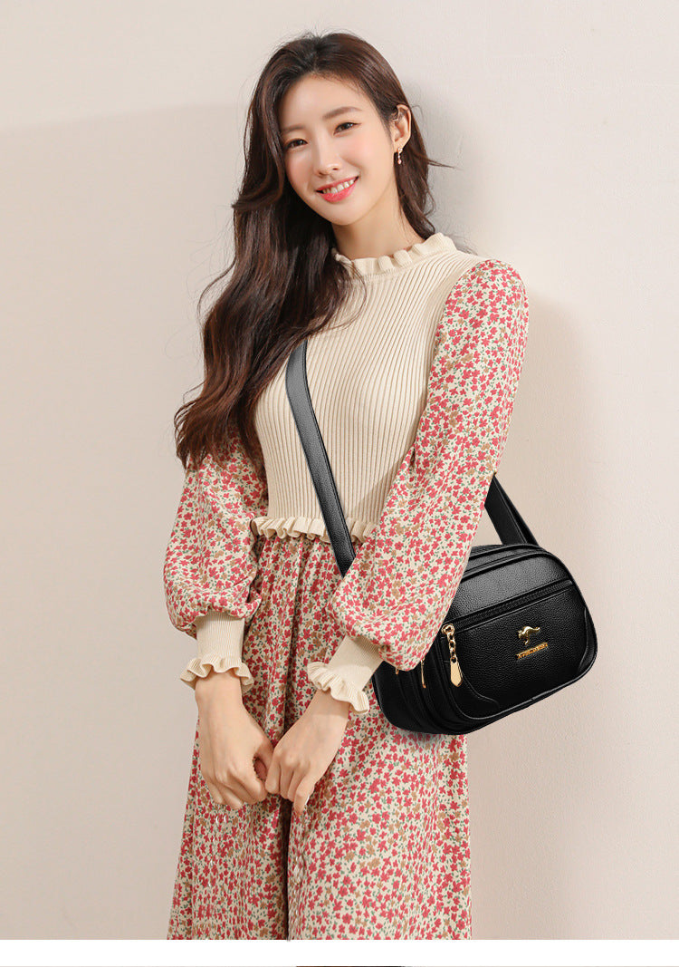 Women's Korean Style Pouches Fashion Mother Large Crossbody Bags