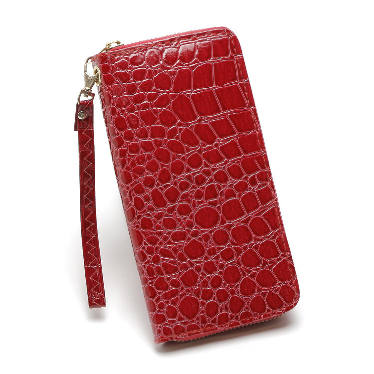 Fashion Glamorous Presbyopic Long Clutch Stall Ladies Wallets