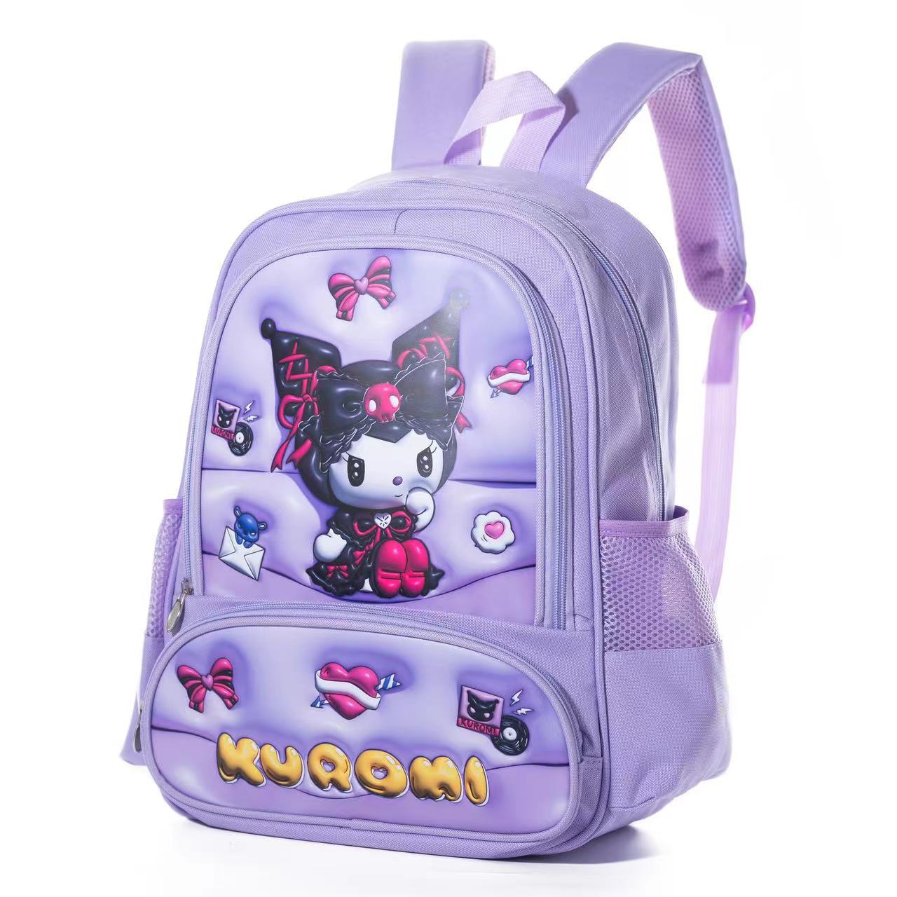 Children's Three-dimensional Cartoon Clow Melody Large Capacity Elementary School Students' Schoolbags