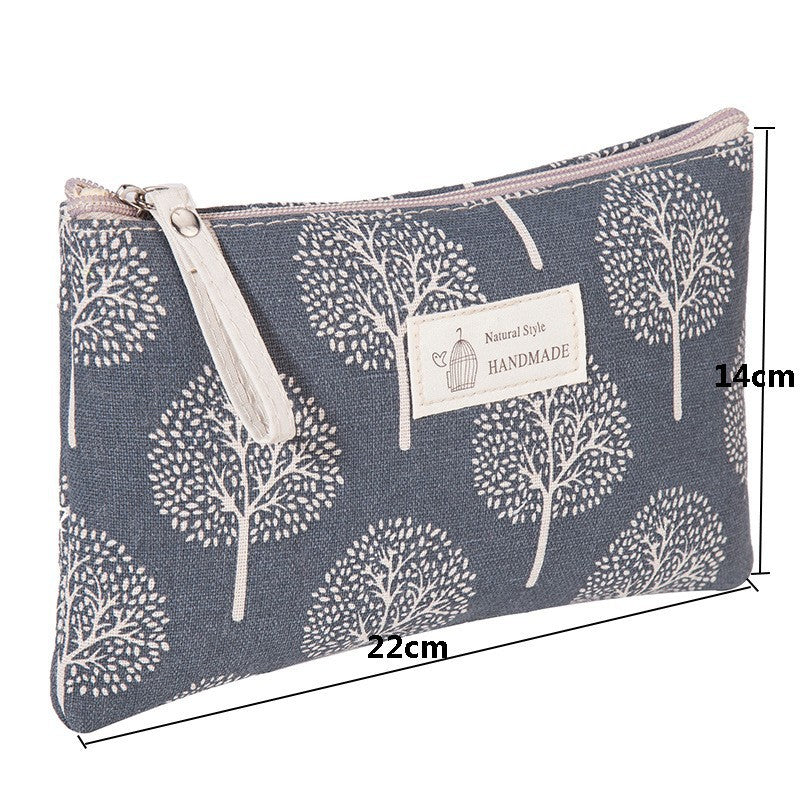 Canvas Makeup Large Capacity Convenient Multifunctional Cosmetic Bags