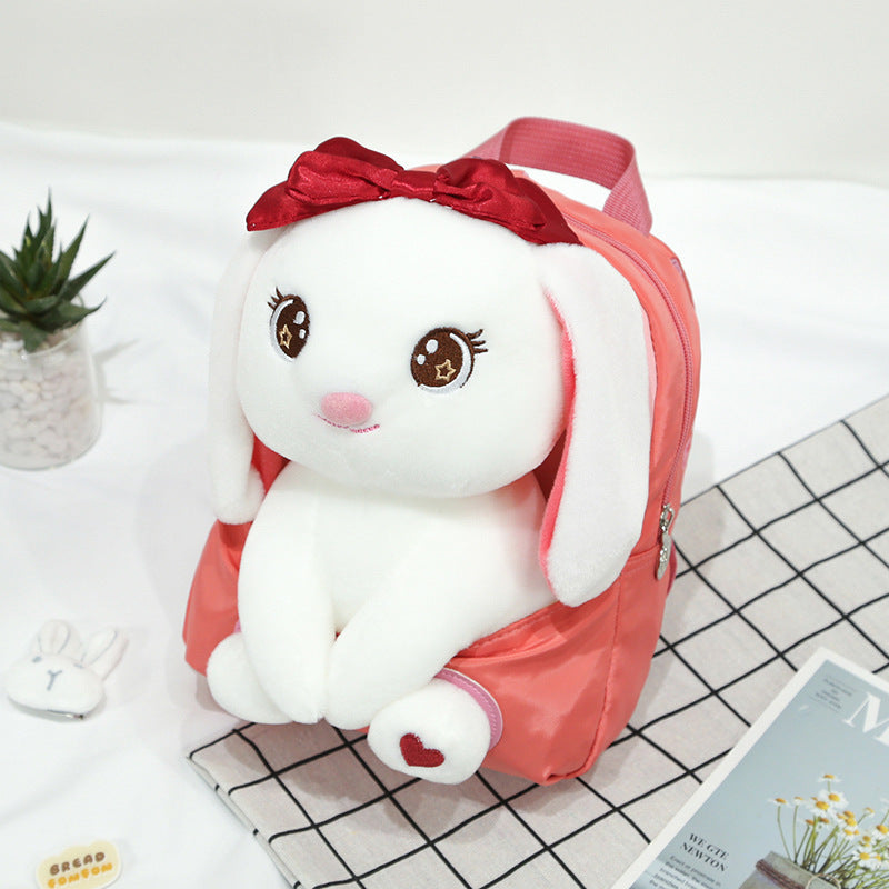 Children's Attractive Cartoon Plush Doll Primary Elementary School Students' Schoolbags