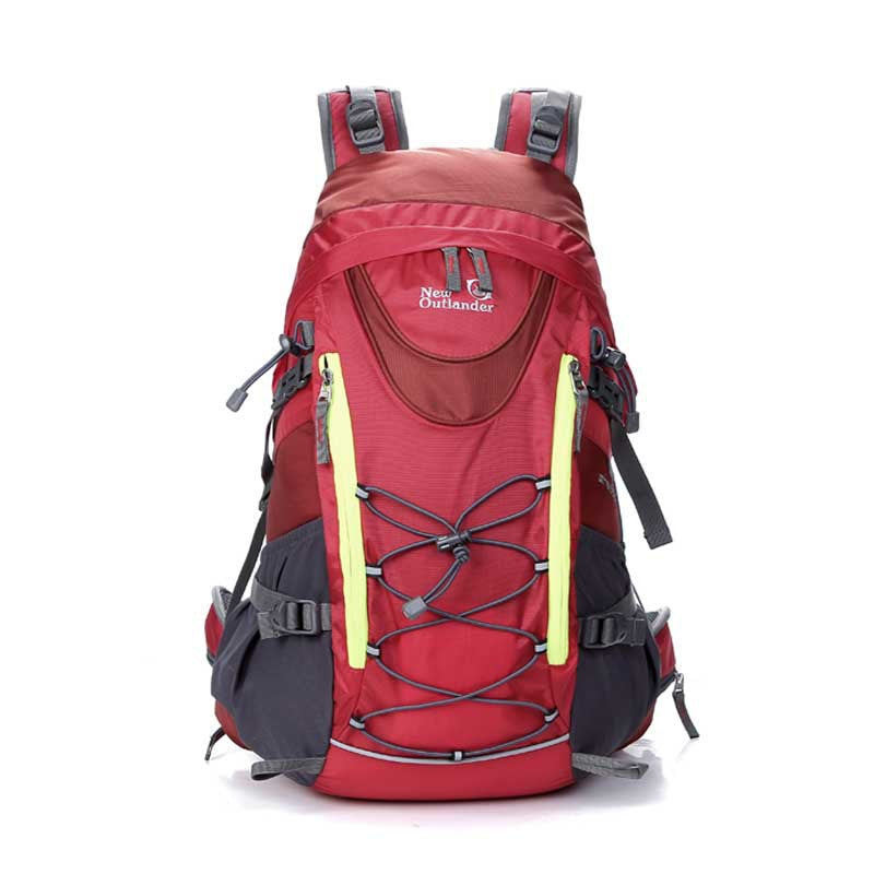 Innovative Removable Bracket Waterproof Nylon Hiking Sports Backpacks