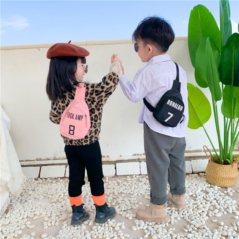 Children's Korean Boys Fashion Printed Small Toddler Children's Shoulder Bags