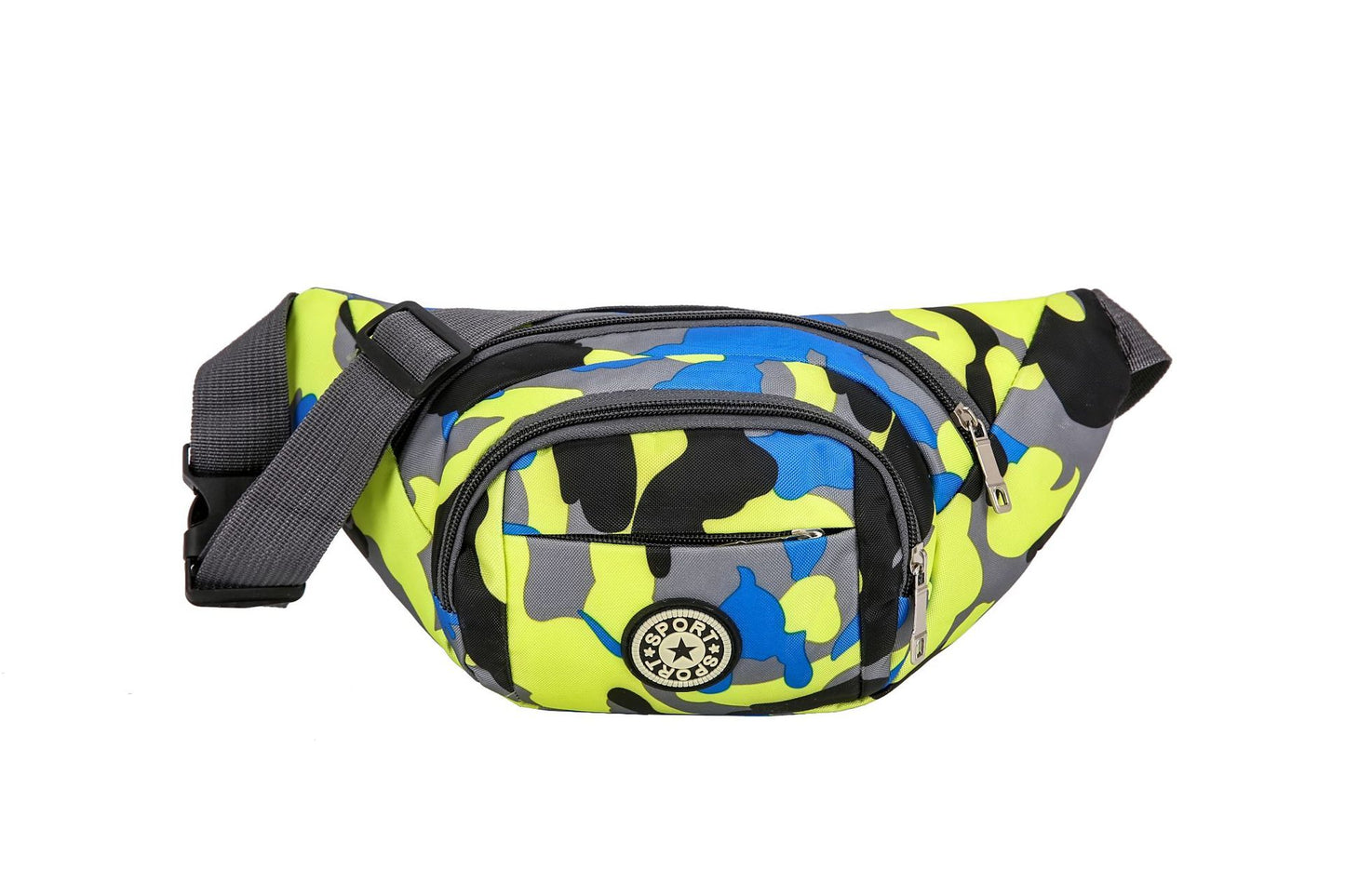 Women's & Men's & Fashion Camouflage Large Capacity Mobile Waist Packs