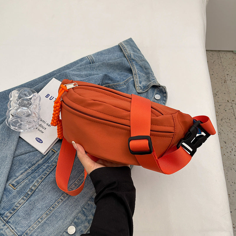 Sacs de taille mobiles polyvalents coréens pour femmes, Style tendance printemps