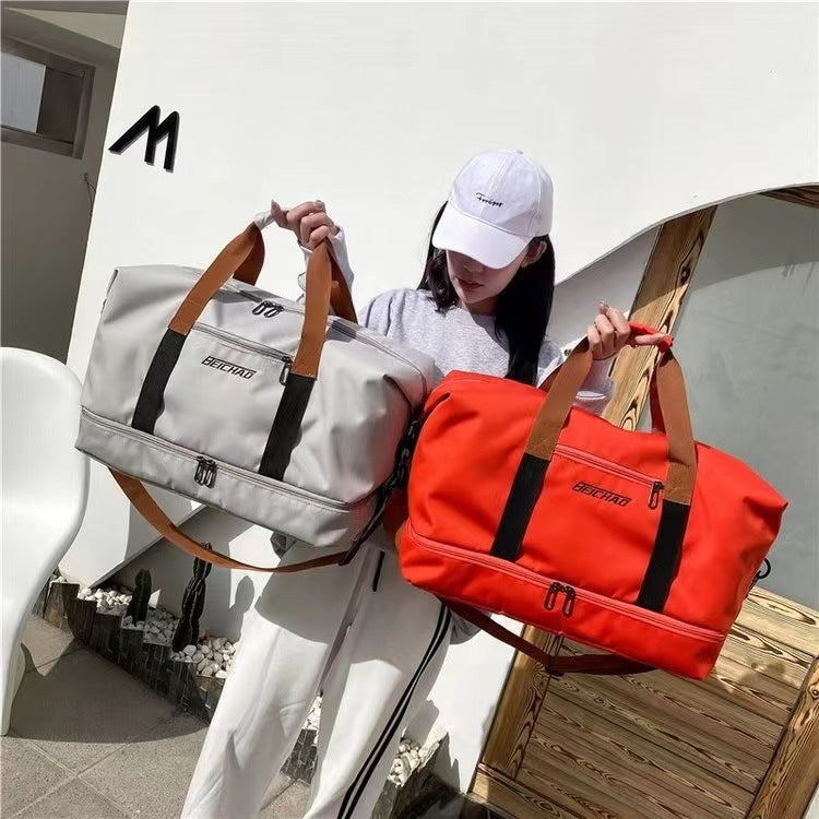 Women's & Men's & Dry Wet Separation With Shoe Compartments Outing Travel Bags