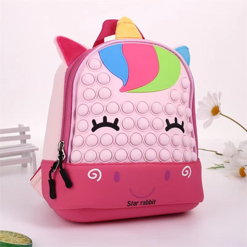 Children's Deratization Pioneer Large Capacity Fashion Clothing Kindergarten School Bags