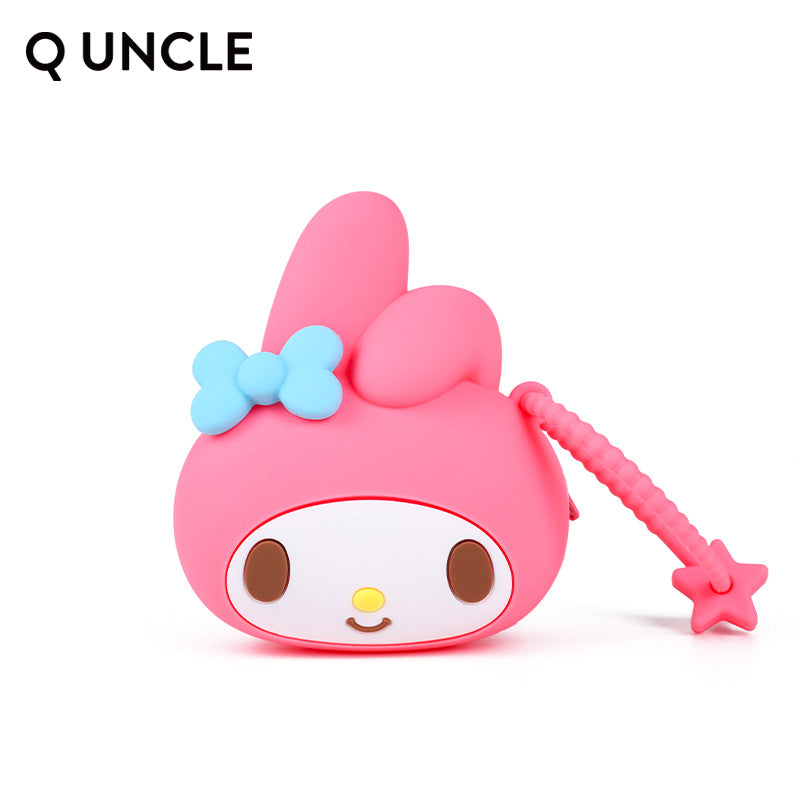 Children's Mini Silicone Melody Big Ear Dog Coin Purses