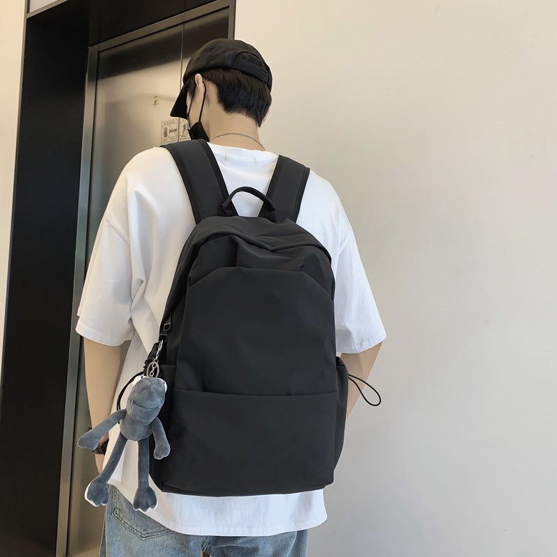 Women's Fashion Mori Style Solid Color Large Backpacks