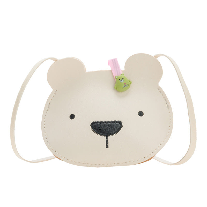 Children's Korean Cute Boy Cartoon Bear Fashion Children's Shoulder Bags