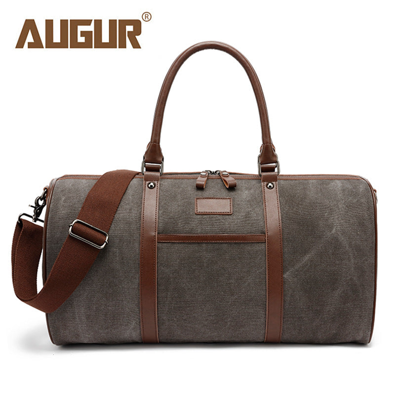 Men's Autumn Canvas Traveling Fan Neutral Dry Travel Bags