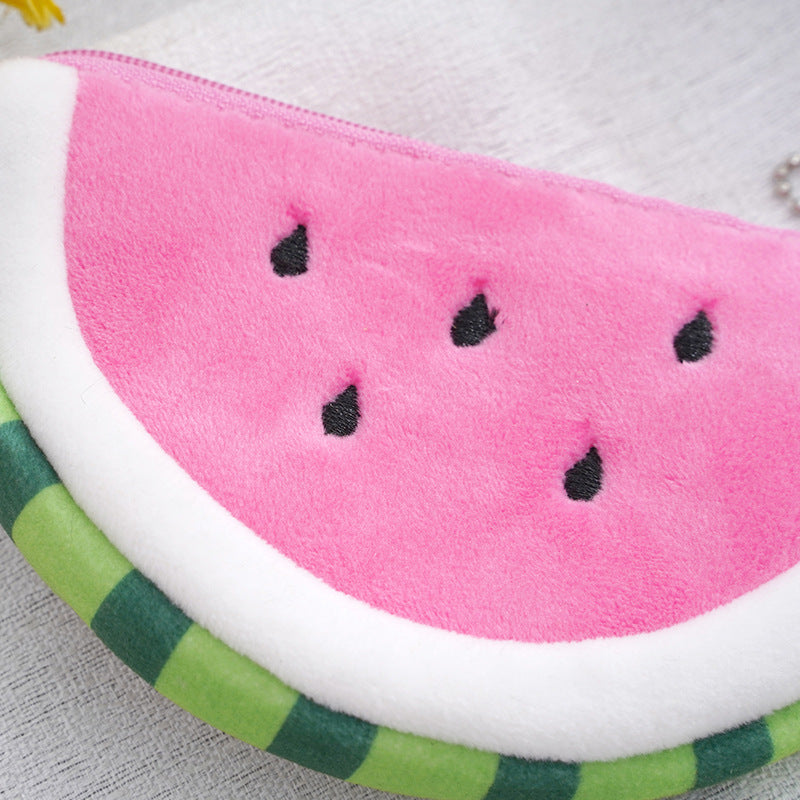 Children's Cute Watermelon Hanging Decorations Night Market Coin Purses