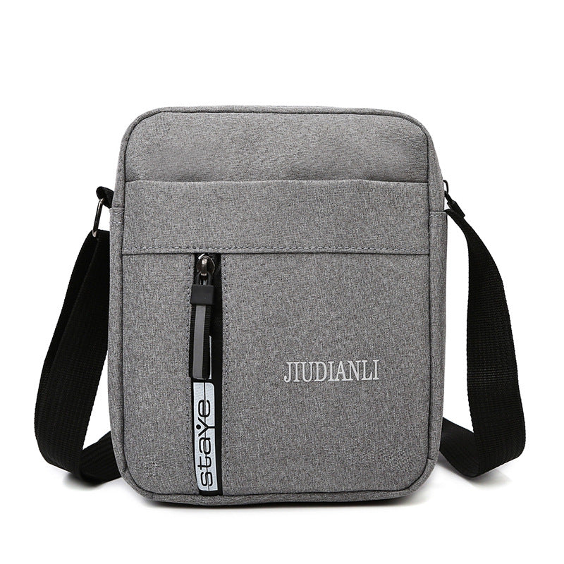 Men's Vertical Fashion Temperament Boy's Small Square Men's Messenger Bags