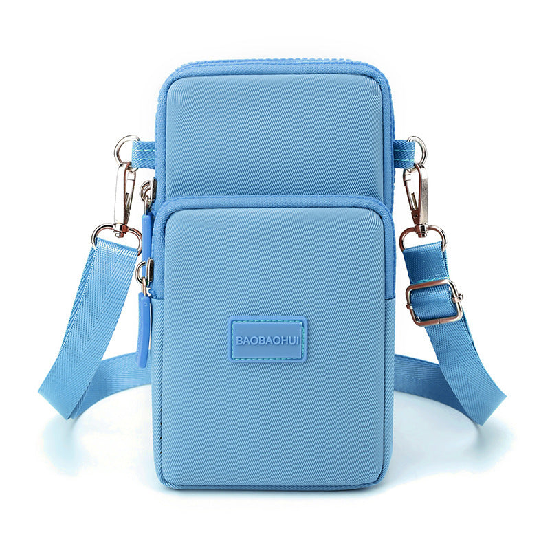 Women's Oxford Cloth Small Halter Portable Mobile Phone Bags