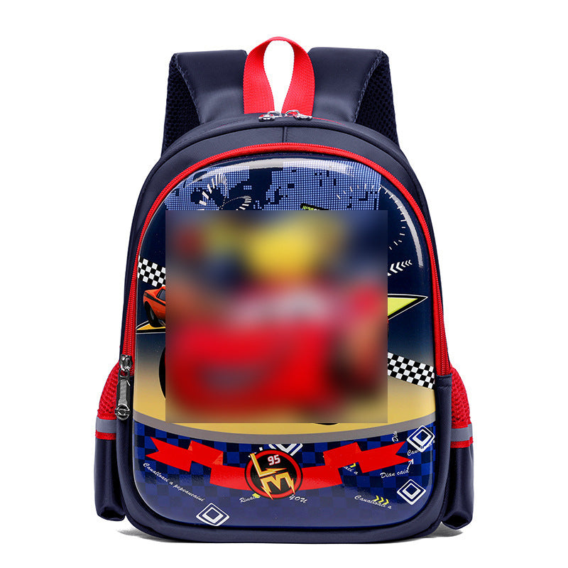 Children's Car Cartoon Small Medium Large Class Kindergarten School Bags