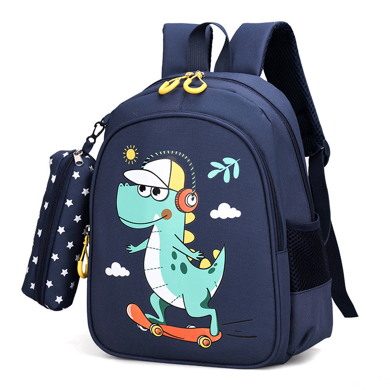 Children's Korean Oxford Cloth Boys Cute Fashionable Children's Backpacks